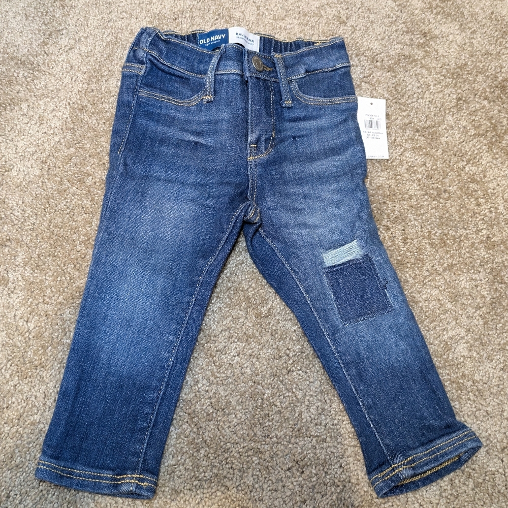 NWT 18-24 mo Old Navy Ballerina Skinny Jeans for Toddler Girls